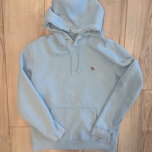 Abercrombie & Fitch Light Blue Hoodie